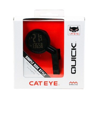 キャットアイ（CAT EYE）クィツク ワイヤレスメーター CC-RS100W BK