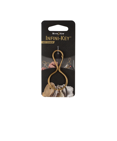 ナイトアイズ（NITE-IZE）防犯 防災 キーホルダー ナイトアイズ NITE-IZE インフィニキー ブラス SOP-CMN-KIC37