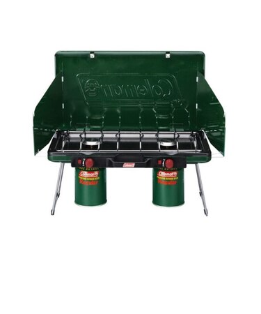 コールマン（Coleman）パワーハウスLP ツーバーナーストーブII 2000006707 コンロ ガスバーナー BBQ バーベキュー アウトドア キャンプ…