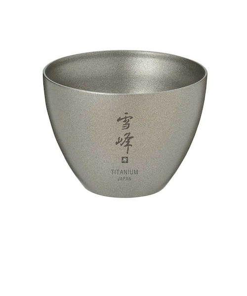 スノーピーク（snow peak）お猪口 Titanium Sake Cup Titanium TW-020