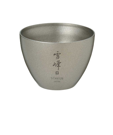 スノーピーク（snow peak）お猪口 Titanium Sake Cup Titanium TW-020 食器 キャンプ バーベキュー