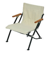 スノーピーク（snow peak）ローチェアショート アイボリー Low Chair Short Ivory LV-093IV コンパクト収納
