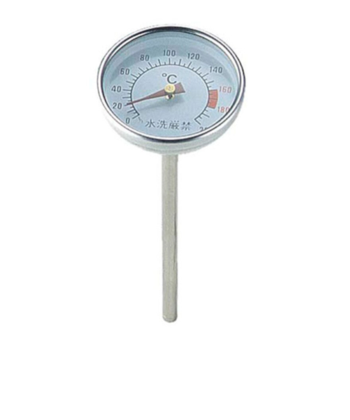 キャプテンスタッグ（CAPTAIN STAG）スモーカー用温度計 M-9499 キャンプ バーベキュー 燻製 BBQ