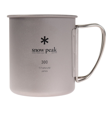 スノーピーク(snow peak)カップ マグカップ キャンプ チタンシングルマグ 300 MG-142 キャンプ バーベキュー