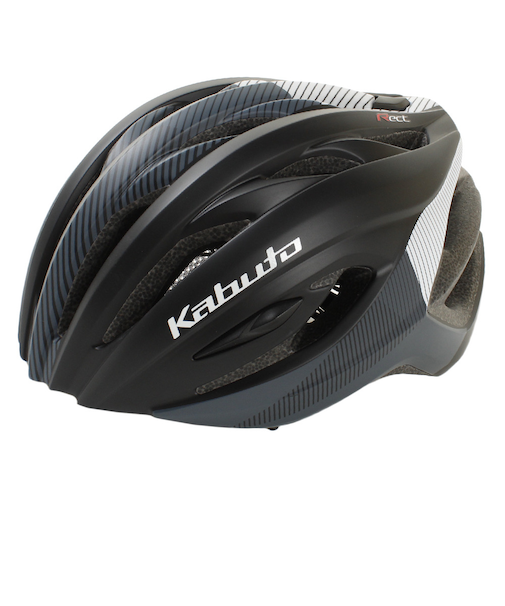 オージーケーカブト（OGK-KABUTO）RECT G-1 Mブラック サイクルロードバイク ヘルメット RECT MBK-ML