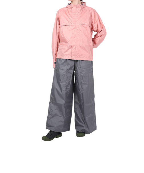 マック(Makku)レインウェア 雨具 上下セット 耐水 透湿 ワイドレインスーツ AS-620 透明バイザー付き