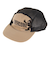 カペルミュール（KAPELMUUR）メッシュジェットキャップ OVERCOME ベージュ×ブラック kpcap099