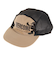 カペルミュール（KAPELMUUR）メッシュジェットキャップ OVERCOME ベージュ×ブラック kpcap099