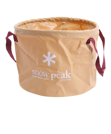 スノーピーク（snow peak）バケツ 25L 収納ケース 小物入れ 防水 ジャンボキャンプシンク FP-150R