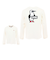 チャムス（CHUMS）ブービーロゴロングスリーブTシャツ CH01-1896-W001