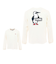 チャムス（CHUMS）ブービーロゴロングスリーブTシャツ CH01-1896-W001