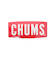 チャムス（CHUMS）ステッカー CHUMS ロゴ M シール CH62-1071-0000-00
