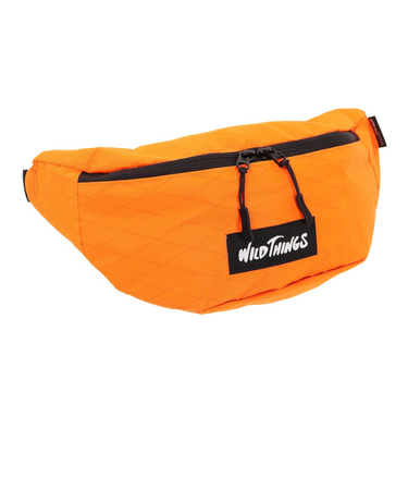 ワイルドシングス（WILD THINGS）ウエストバッグ ウエストポーチ WT-380-0075 20 オレンジ 防水 軽量 斜め掛け