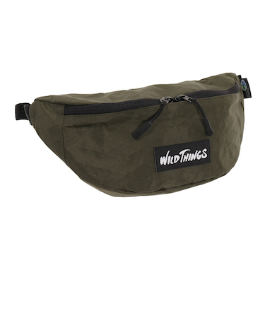 ワイルドシングス（WILD THINGS）ウエストバッグ ウエストポーチ WT-380-0075 37 オリーブ 防水 軽量 斜め掛け