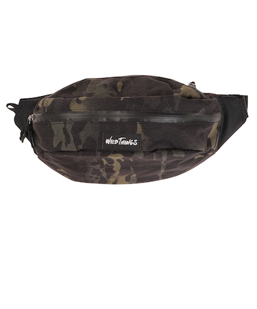 ワイルドシングス（WILD THINGS）貴重品 携帯用に便利 軽量 小型 ウエストバッグ ウエストポーチ WT-380-1204 15 カモフラージュ 防災