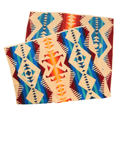 ペンドルトン（PENDLETON）バスタオル ブランケット オーバーサイズジャガードスパタオル LosLunas 19373185978000 アウトドア キ…