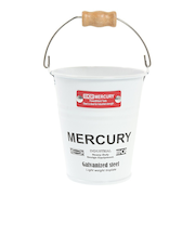 マーキュリー（MERCURY）マーキュリー ブリキ ミニバケツ MEBUMBWH