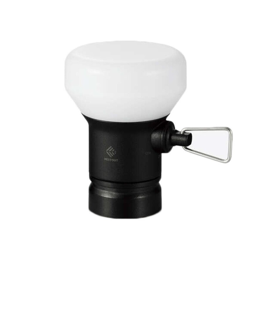 エレコム（ELECOM）防災 防災用品 非常用 災害 ランタン LED ライト NESTOUT LAMP-1 DE-NEST-GLP01BK 明るさ調節