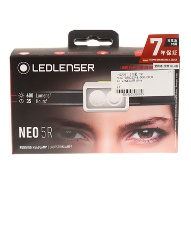 LED ヘッドライト 充電式 NEO5R 43122 WhiteLime アウトドア 防災 防災用品 非常用 災害