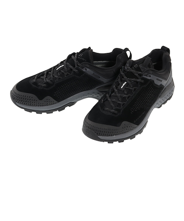 ガルモント（GARMONT）トレッキングシューズ ローカット 登山靴 GROOVE G-DRY 481085/227 ブラック