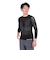 POLEWARDS（POLEWARDS）インナー 下着 長袖 ドライコンフォート メッシュ アンダーシャツ PW2HJU05 BLK ブラック 洗濯ネット付