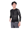 POLEWARDS（POLEWARDS）インナー 下着 長袖 ドライコンフォート メッシュ アンダーシャツ PW2HJU05 BLK ブラック 洗濯ネット付