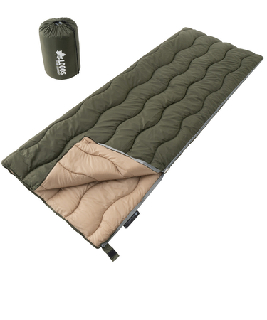 ロゴス（LOGOS）シュラフ 寝袋 封筒型 抗菌防臭 丸洗いシュラフ10 72600007 キャンプ 10°