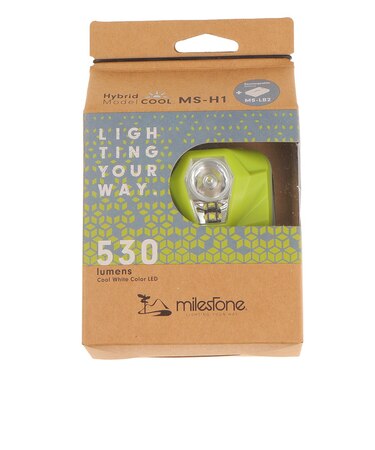 LEDヘッドライト Hybrid Model Cool MS-H1 充電池・乾電池併用 専用リチウムバッテリー付 防災用品 非常用