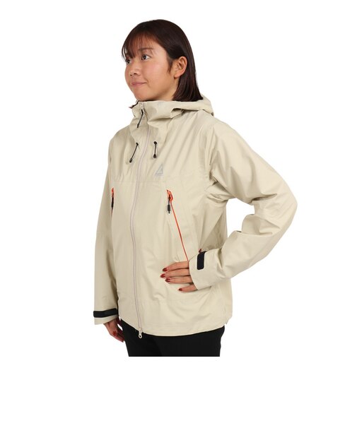 レインジャケット 雨具 防水 CLIMAセンサー W RE2STN562030BEG ベージュ 収納袋付 レインウェア