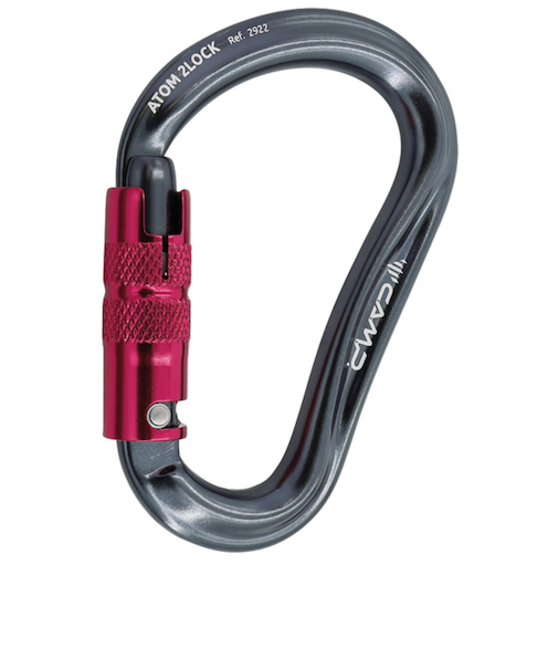 カンプ（CAMP）カラビナ 金具 アトム2ロック 5292200 登山用 クライミング 高強度 懸垂下降用