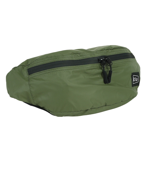 キウ（Kiu）ウエストバッグ ウォータープルーフボディバッグ K84-906 カーキ