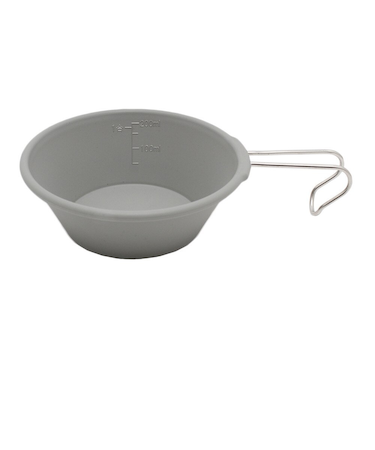ユニフレーム（UNIFLAME）カップ マグカップ キャンプ BBQ カラシェラ 300ml グレー 666661
