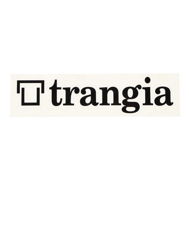 トランギア（trangia）トランギアステッカーL ブラック TR-ST-BK2
