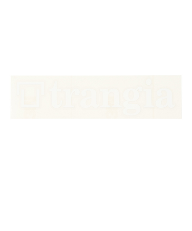 トランギア（trangia）トランギアステッカーL ホワイト TR-ST-WT2