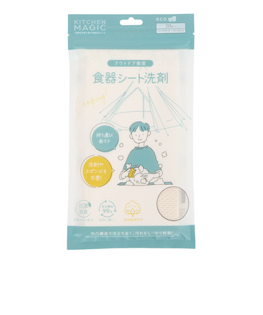 マルシン（MARUSHIN）テーブル 小物 テーブルクロス 食器シート洗剤 803031 キッチンマジックmini