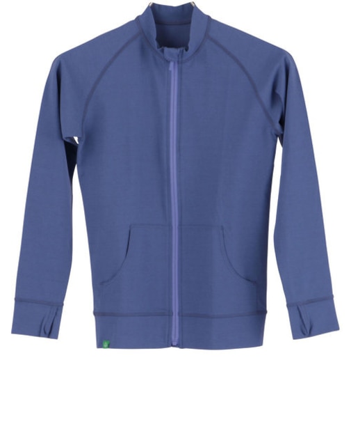 フットマーク(FOOTMARK)ラッシュガード キッズ フードなし 長袖 立ち襟 防虫&吸水速乾 3100133-19