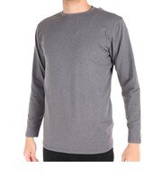 Foxfire(フォックスファイヤー)長袖Tシャツ ロンT TS EXストレッチ ウォームクルー 5115294-020 グレー 無地 トップス インナー 吸…