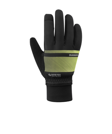 シマノ（SHIMANO）タッチパネル対応 ゴアテックス INFINIUM PRIMALOFT グローブ ECW-GLBW-US25M-Y07 ネオンイエロー …