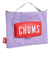 チャムス（CHUMS）持ち運び楽 かわいい ウェット ティッシュ ケース CH60-3340-P022 ラベンダー 紫