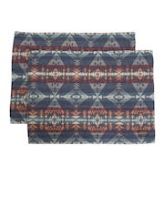 ペンドルトン（PENDLETON）ランチョンマット D.Peak 19804252590000 ネイビー 2枚セット 食卓 キャンプ