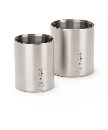 スノーピーク（snow peak）マグカップ ペア 真空雪峰スタッキングマグ 300/450 マット セット SET-123 保温 保冷 真空断熱構造