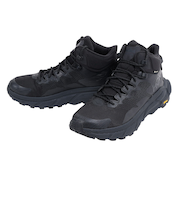 ホカ（HOKA）トレッキングシューズ ハイカット 登山靴 TRAIL CODE トレイルコード GTX 1123165-BRVN ブラック ゴアテックス 防水
