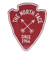 ザ・ノース・フェイス（THE NORTH FACE）TNFプリントステッカー NN32348 FF レッド ワンポイント 装飾