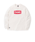 チャムス（CHUMS）高耐久 ヘビー ウェイト コットン ロゴロングスリーブTシャツ CH11-2273-W014 ホワイト ブレイキン