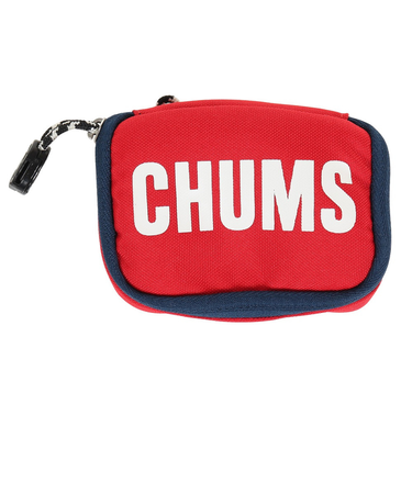 チャムス（CHUMS）小物ケース マルチケース リサイクルチャムスコンパクトケース CH60-3479-R001 レッド 小物入れ