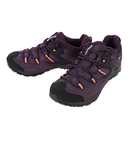 コロンビア（Columbia）トレッキングシューズ 登山靴 セイバーファイブ ロー アウトドライ ワイド YK4134 507 パープル 防水