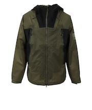 ジャックウルフスキン（JackWolfskin）アウター レインジャケット JP クラウドバースト ジャケット V2 5030611-4550 オリーブ 収納…