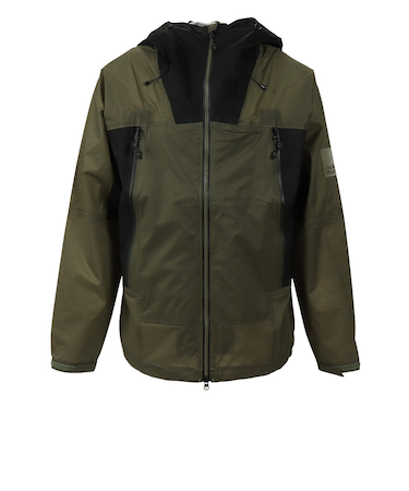 ジャックウルフスキン（JackWolfskin）アウター レインジャケット JP クラウドバースト ジャケット V2 5030611-4550 オリーブ 収納…