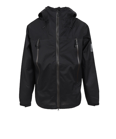 ジャックウルフスキン(JackWolfskin)アウター レインジャケット JP クラウドバースト ジャケット V2 5030611-6000 ブラック 収納…