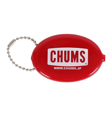 チャムス（CHUMS）コインケース チャムスロゴクイコインウィズ ボールチェーン CH61-1150-R001 レッド